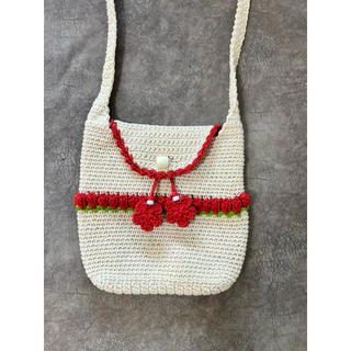 กระเป๋าถัก สะพายข้าง