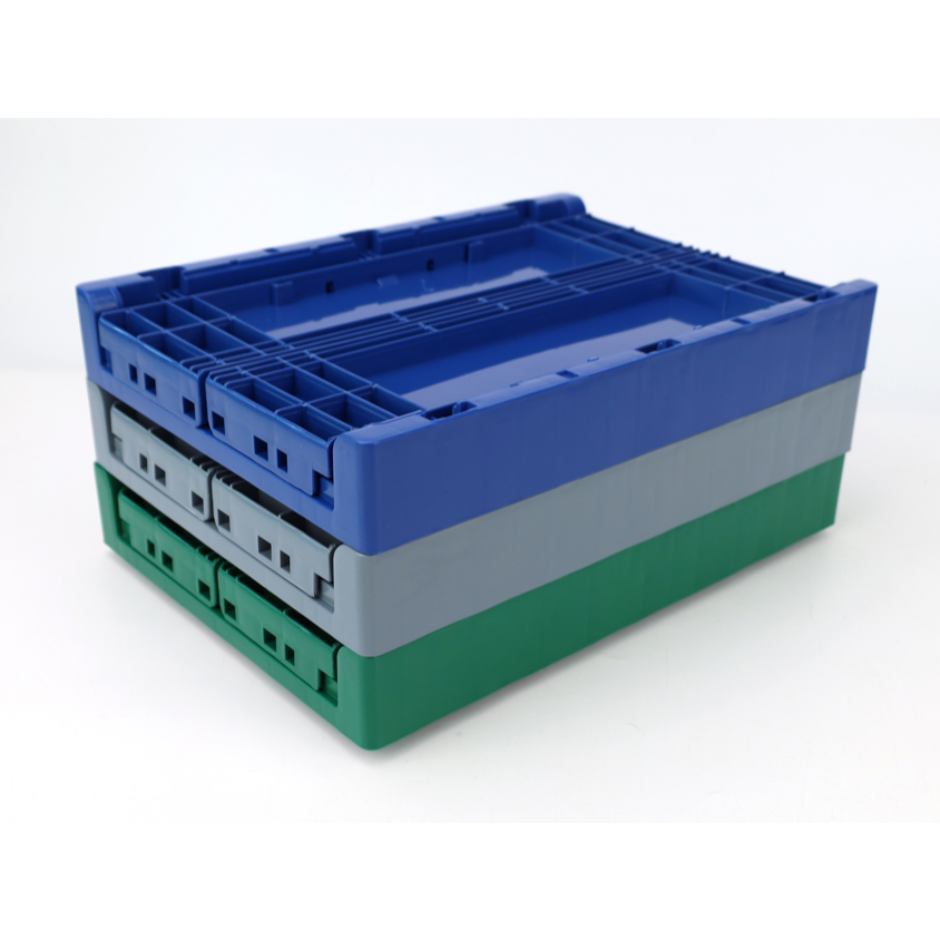 ESKIMO ลังอุตสาหกรรม ลังพับได้ ลังพลาสติก 13 ลิตร  รับน้ำหนักได้ 20kg. พับเก็บได้ ประหยัดพื้นที่ มีให้เลือก 3 สี - รูปที่ 3