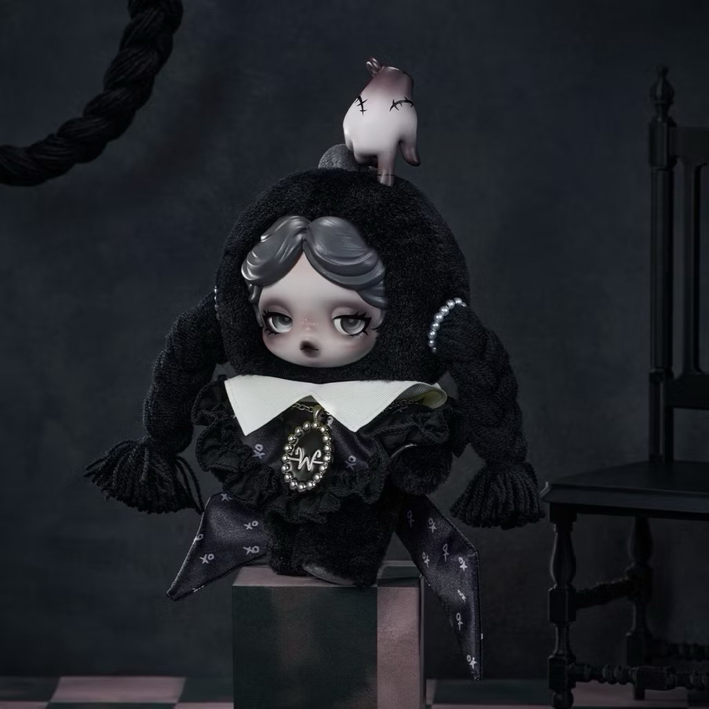 [พร้อมส่งจาก 🇹🇭] SKULLPANDA × Wednesday Plush (Limited US) แท้💯