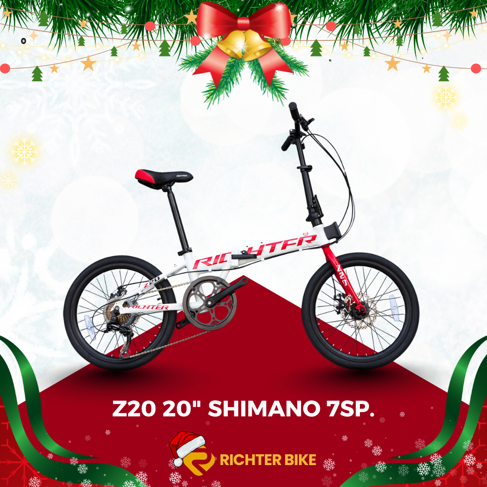 จักรยานพับได้ วงล้อ 20 นิ้ว RICHTER รุ่น Z20 ชุดขับ 7SP.