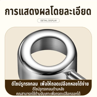 COD อุปกรณ์เปิดมะพร้าว 2 ชิ้น ที่เปิดมะพร้าว ที่เจาะมะพร้าว ผ่า เจาะ มะพร้าว ทำจากสแตนเลสมาพร้อมค้อนทุบ ปอก ใช้งานง่าย