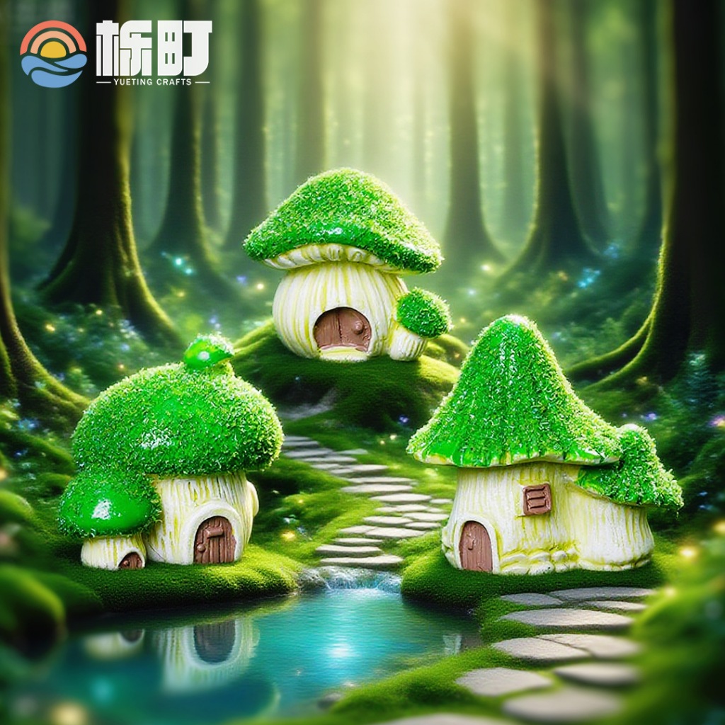 822 . พร้อมส่ง ตุ๊กตาจิ๋ว   บ้านจิ๋ว  ตกแต่งสวนถาด แต่งสวนจิ๋ว *ราคาต่อชิ้น
