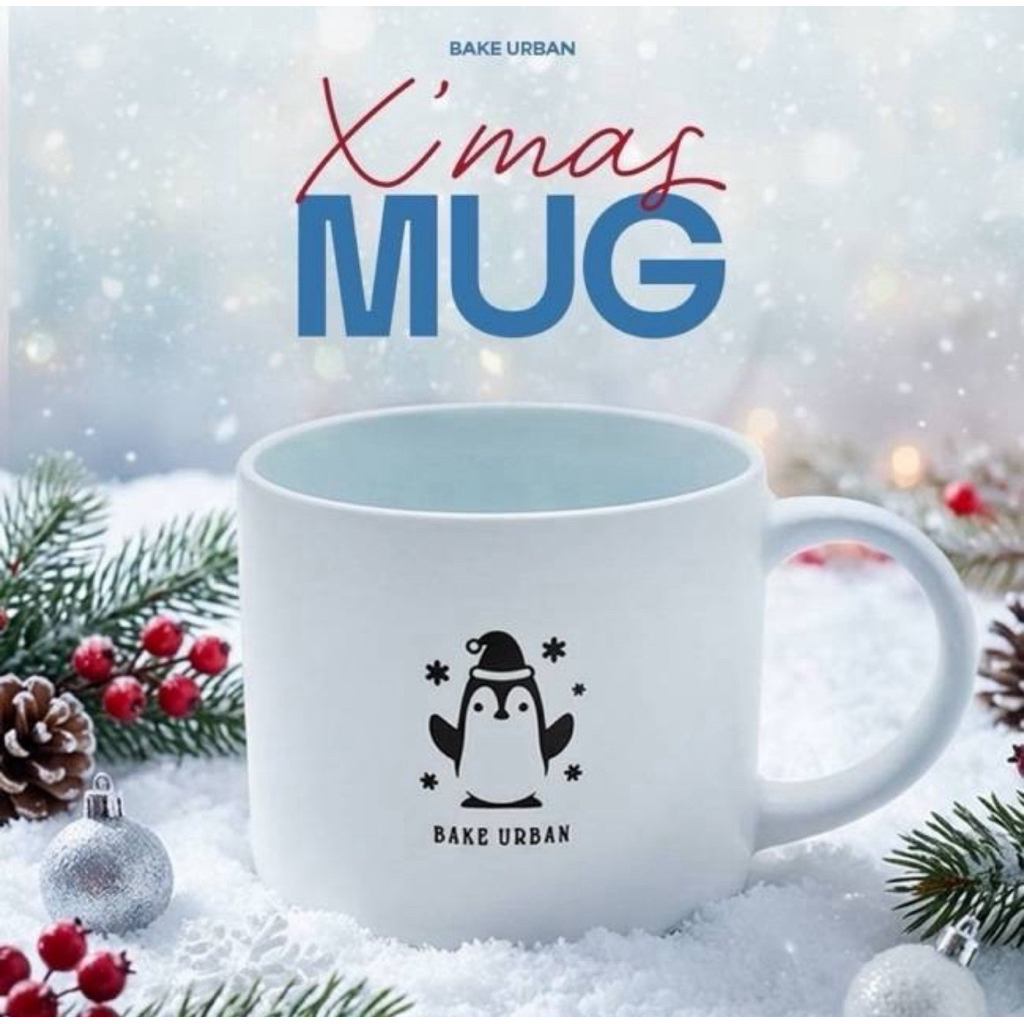 แก้วมัค bake urban รุ่น x’mas