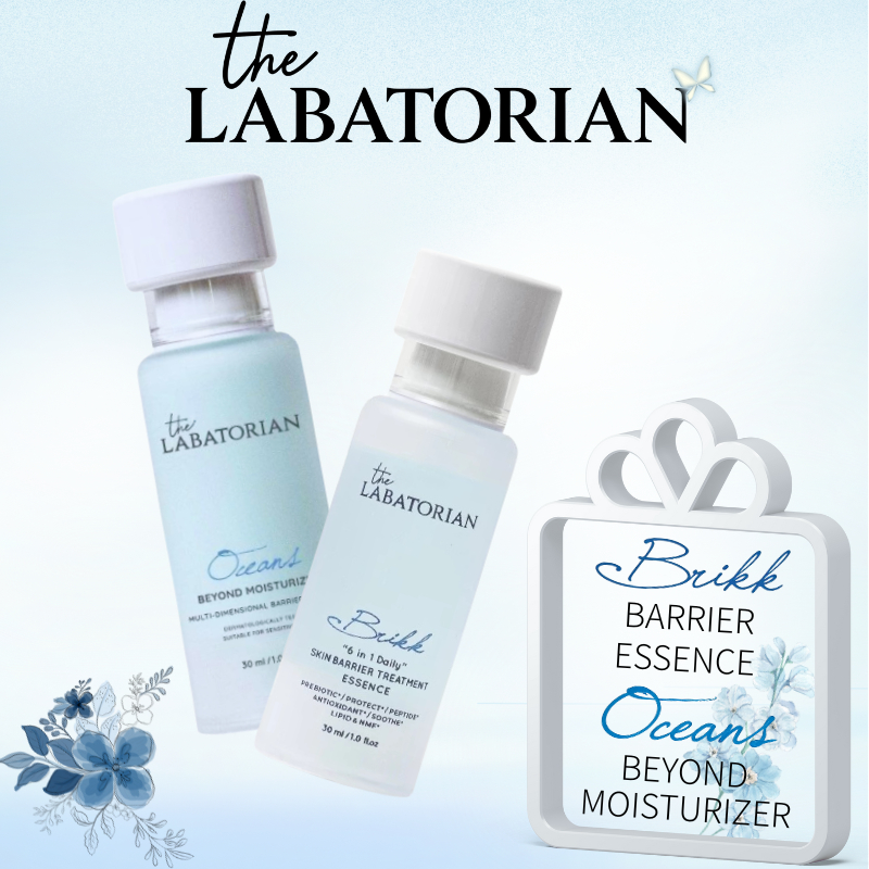 THE LABATORIAN Sets (Brikk/Oceans)—ให้ความชุ่มชื้นล้ำลึก เหมาะสำหรับผิวเกราะบอบบาง แพ้ง่าย แดงง่าย แ