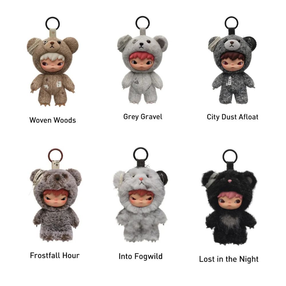 เช็คการ์ด Hirono Road Journal [ของแท้ พร้อมส่งในไทย ]  Hirono Road Journal Series-Plush Doll Pendant Blind Box