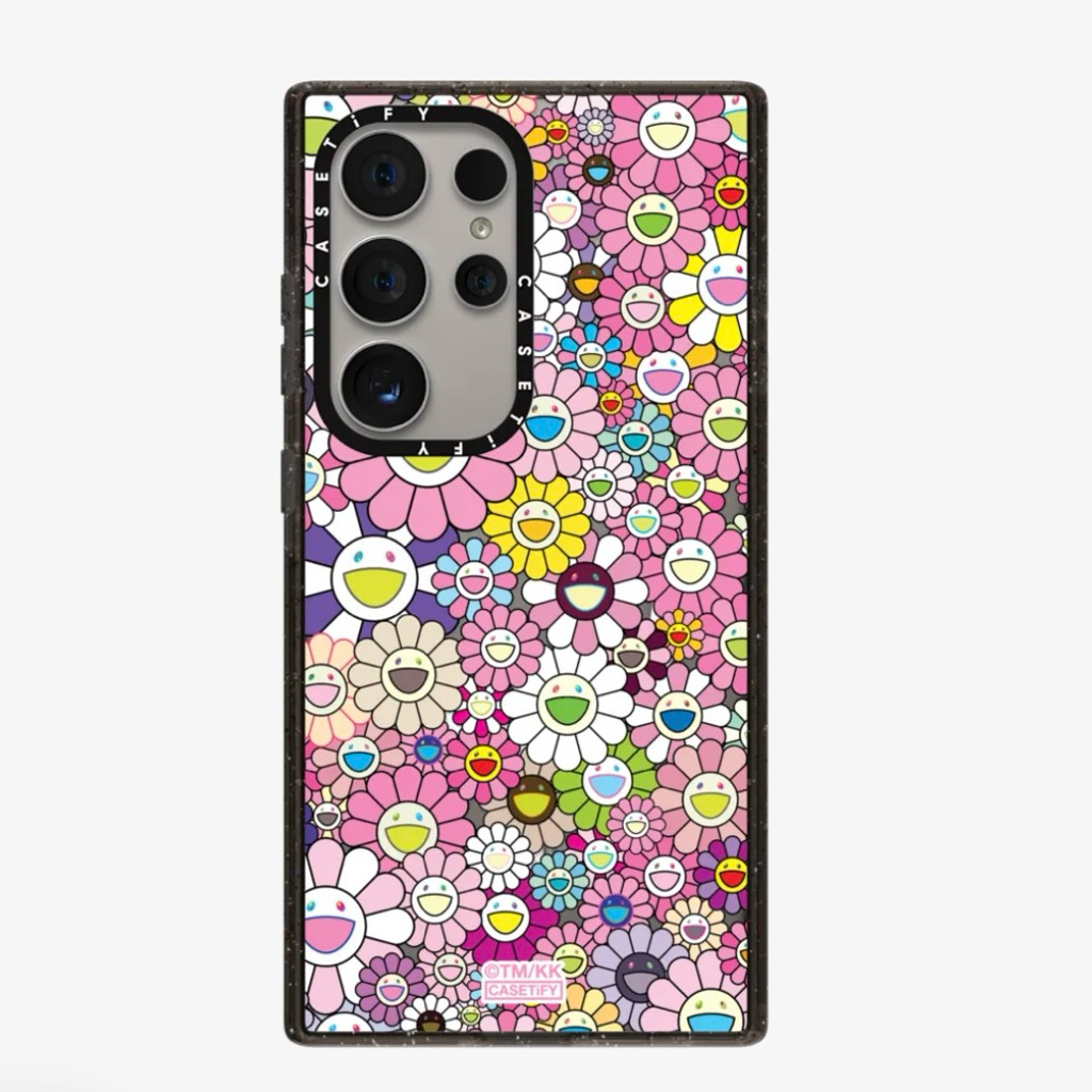 ✨พร้อมส่ง✨(มือสอง) Casetify x Murakami (flower bloom) for Samsung S24 Ultra