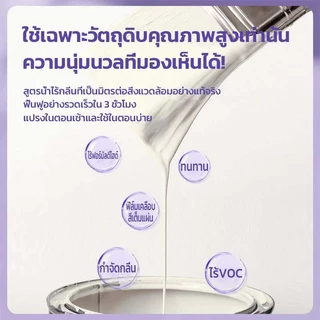 บอบอกลาเฟอร์นิเจอร์เก่าใน 1 วินาที สีทาไม้สูตรน้ำ สีทาไม้ ป้องกันการแตกร้าว การปรับปรุงเฟอร์นิเจอร์ ใช้ได้กับไม้ทุกประ