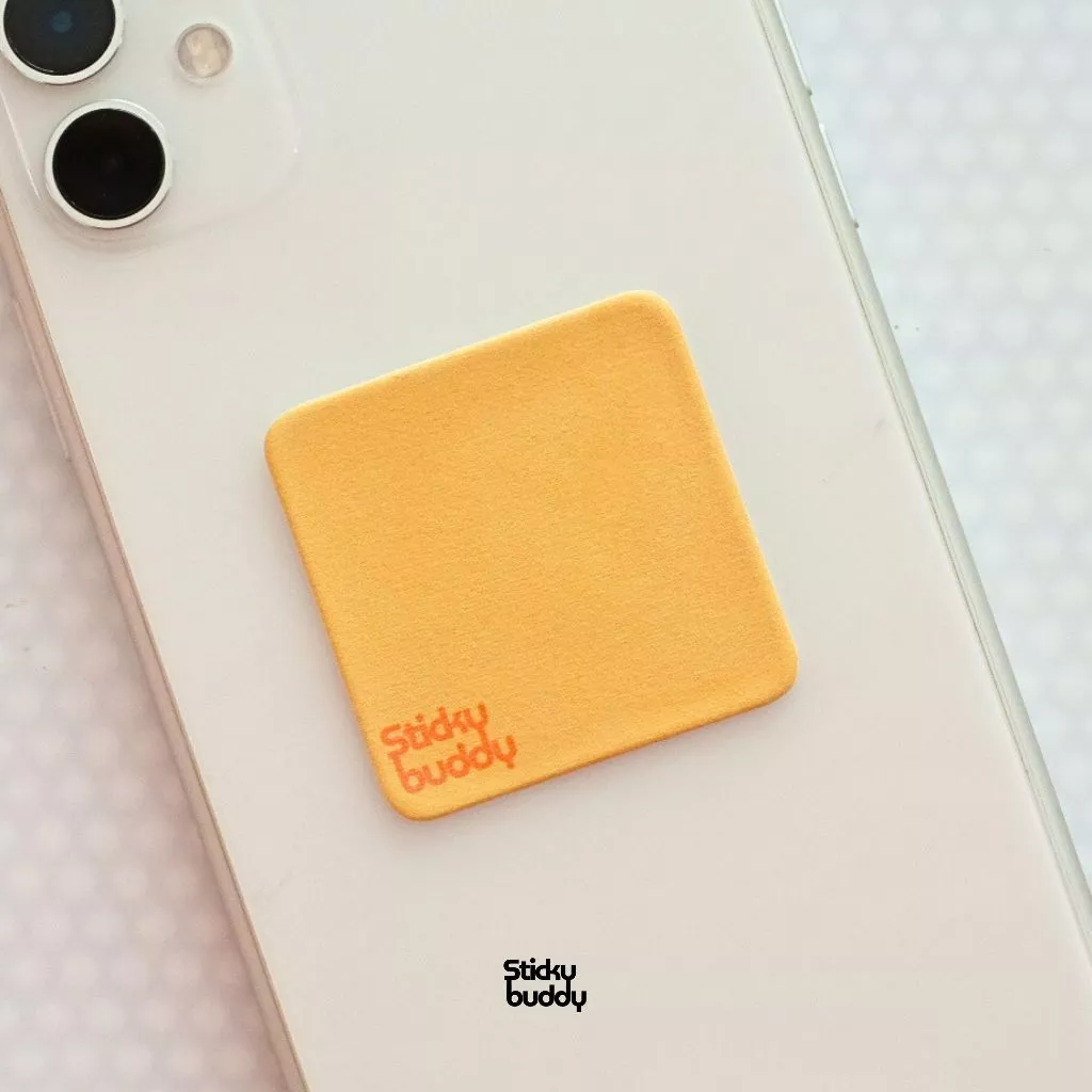 ที่เช็ดหน้าจอแบบติดได้ StickyBuddy ใช้ซ้ำได้ สำหรับมือถือ โน๊ตบุ๊ค Gadget เลนส์ thumbnail 8