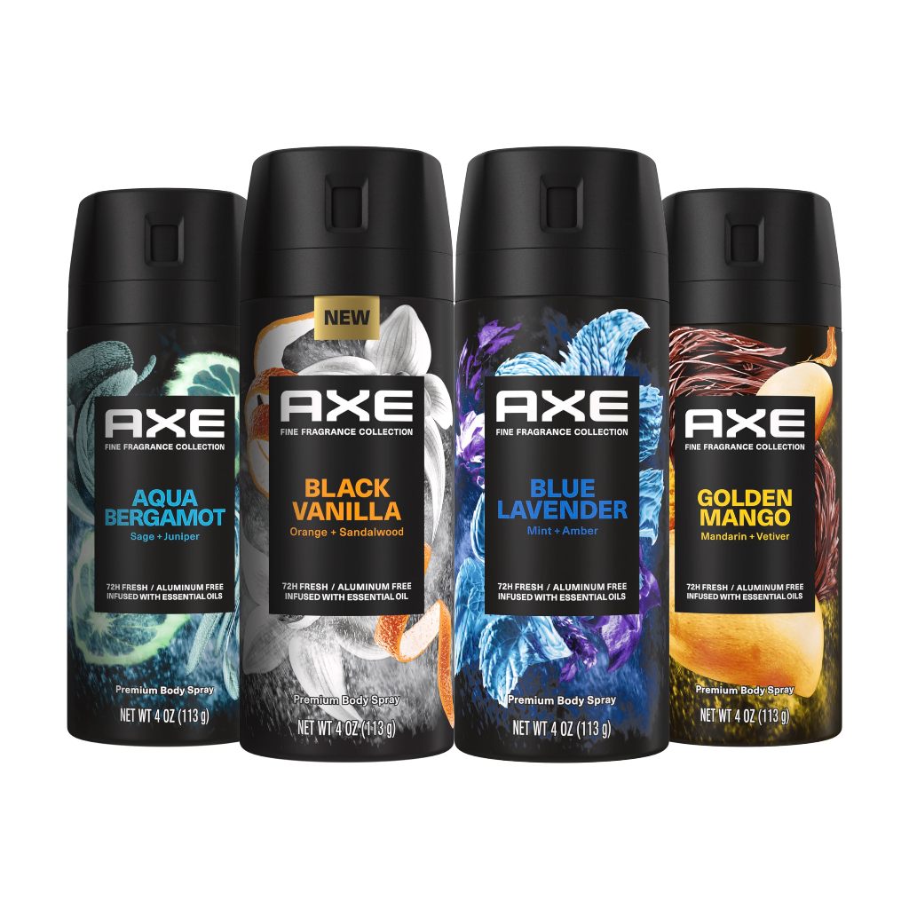 Axe Body Spray 135ml - Black / Dark / Ice Chill / Recharge / Apollo