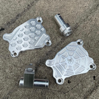 ฝาปิดเเคมเเละท่อนํ้าCNC •Lead •Giorno •Pcx160 •Click160 สำหร…