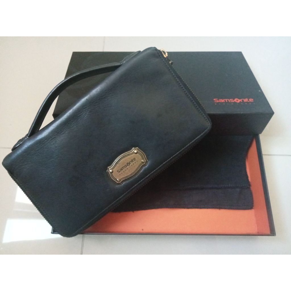 กระเป๋าสตางค์ samsonite แท้มือสอง