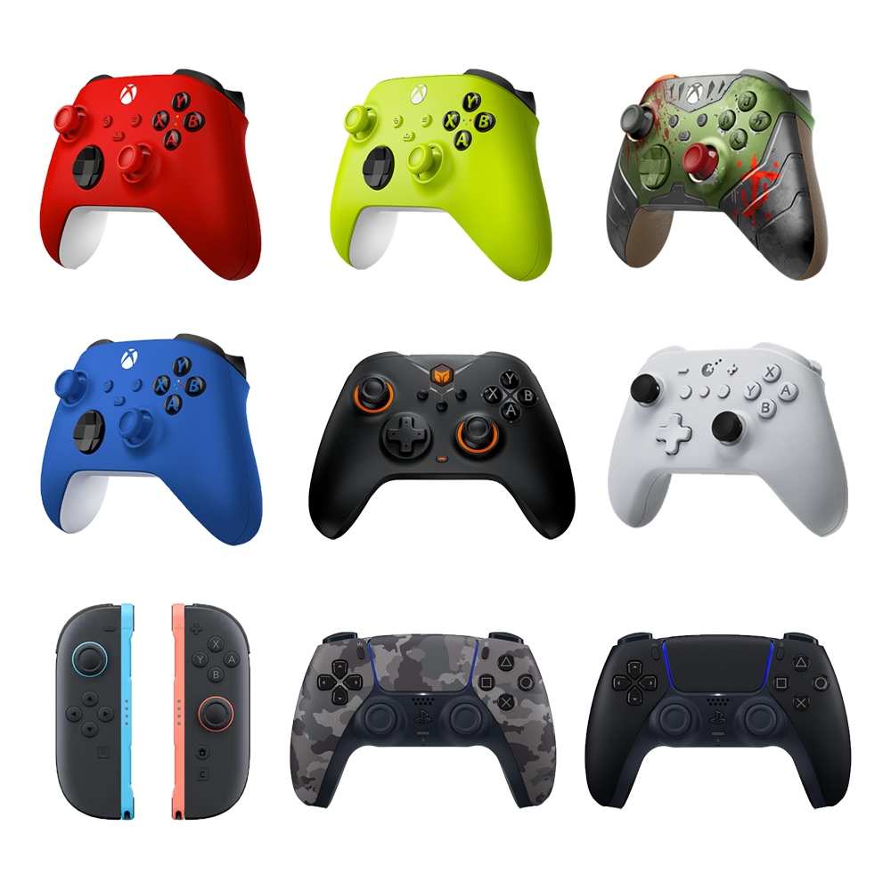 จอยเล่นเกม Xbox Series Sony PS5 Dualsense Nintendo Switch Joycon 2 Gulikit KK3