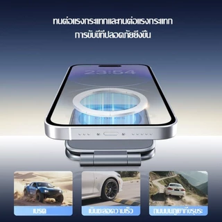 ✔[🇹🇭พร้อมส่ง🎁]2026 ใหม่ที่วางโทรศัพท์แม่เหล็กในรถยนต์แบบพับได้ป้องกันการสั่นไหวนําทางยานพาหนะติดตั้งขาตั้งมือถือ A02