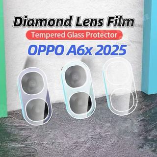 ฟิล์มกล้อง เลนส์ใส กระจก เลนส์กล้อง 3D สําหรับ Oppo A6X ออปโป้ นิรภัยกันรอ