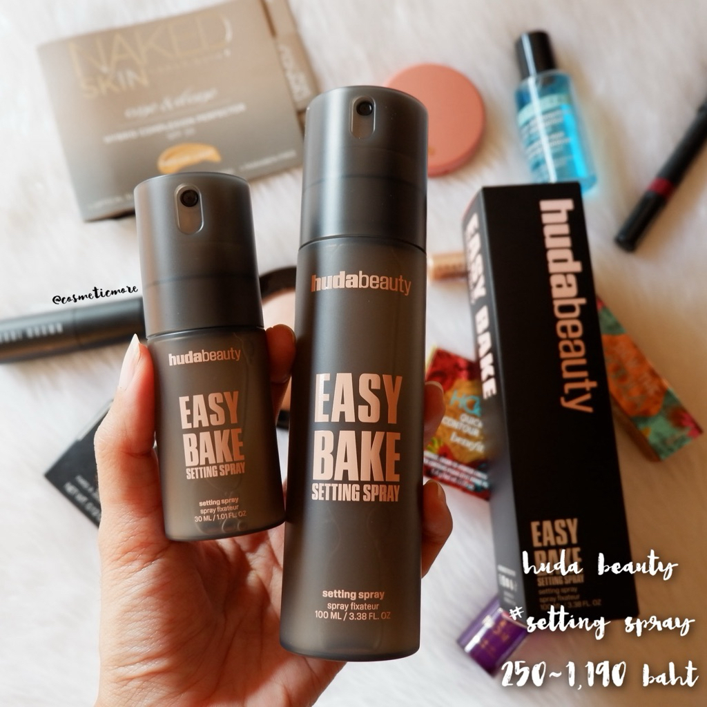 พร้อมส่ง! ❤️ huda beauty easy bake setting spray 6ml/100ml