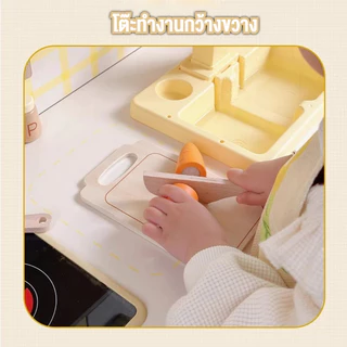 Doudingtoysชุดครัวไม้ใหญ่ของเล่นเด็ก พร้อมส่งในไทย