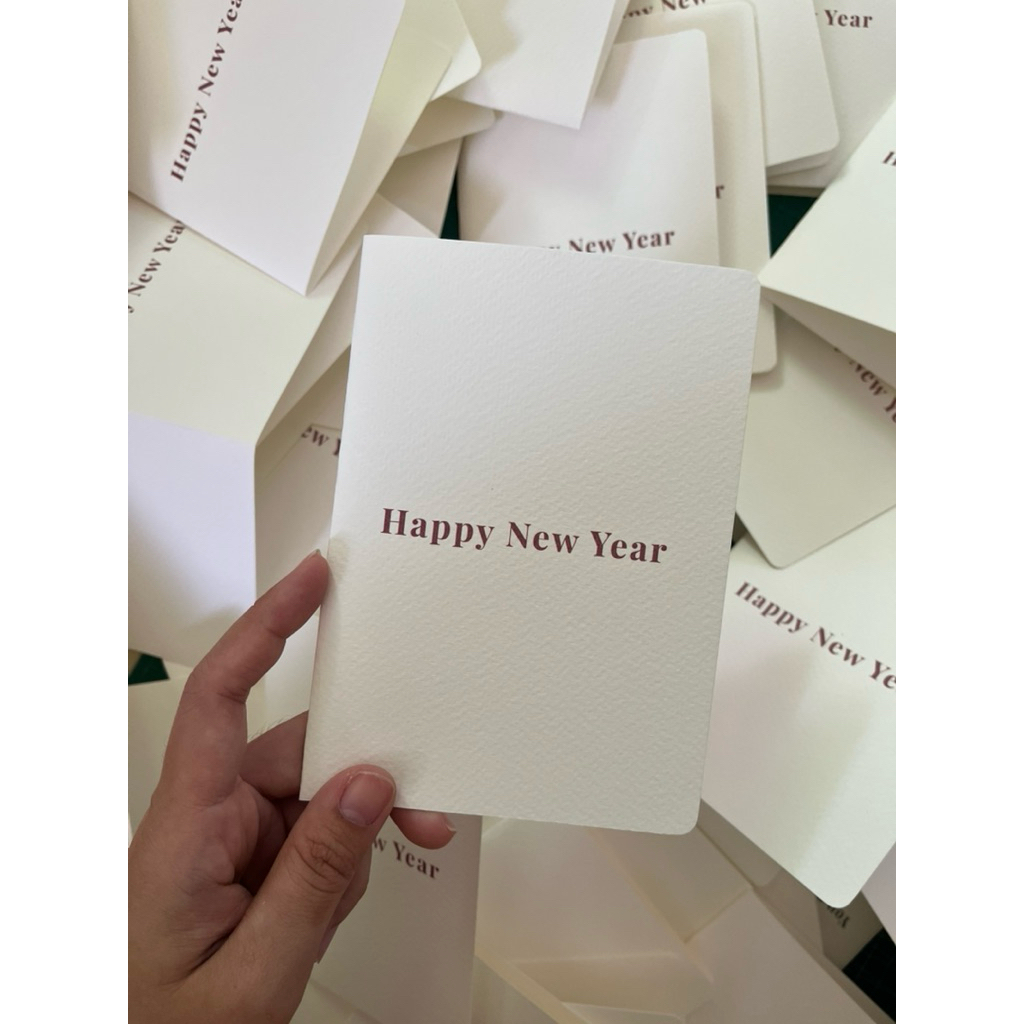 การ์ดhappy new year 4x6นิ้ว