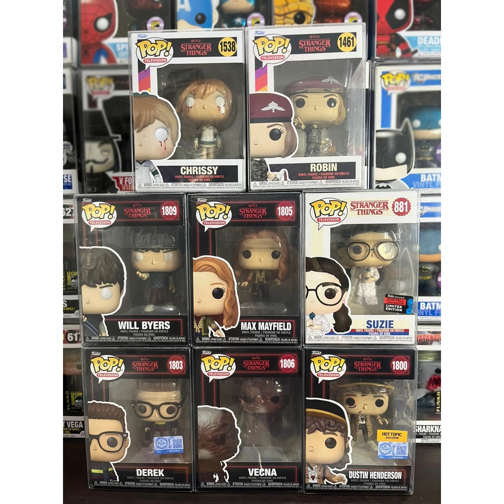 [พร้อมส่ง] ฟิกเกอร์ Funko Pop เซ็ทซีรีส์ Stranger Things มือหนึ่ง