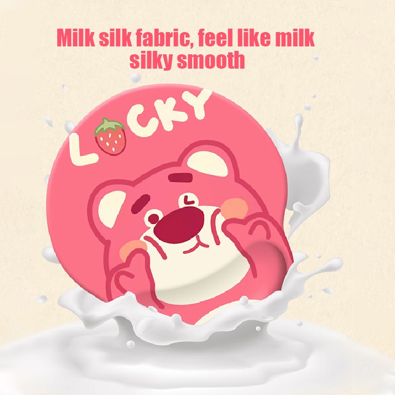 แผ่นรองเมาส์ทรงกลมน่ารัก ที่รองข้อมือเมมโมรี่โฟม ป้องกันฝุ่น ที่รองข้อมือสำหรับใช้ในสำนักงาน แผ่นรองเมาส์เมมโมรี่โฟม - รูปที่ 7