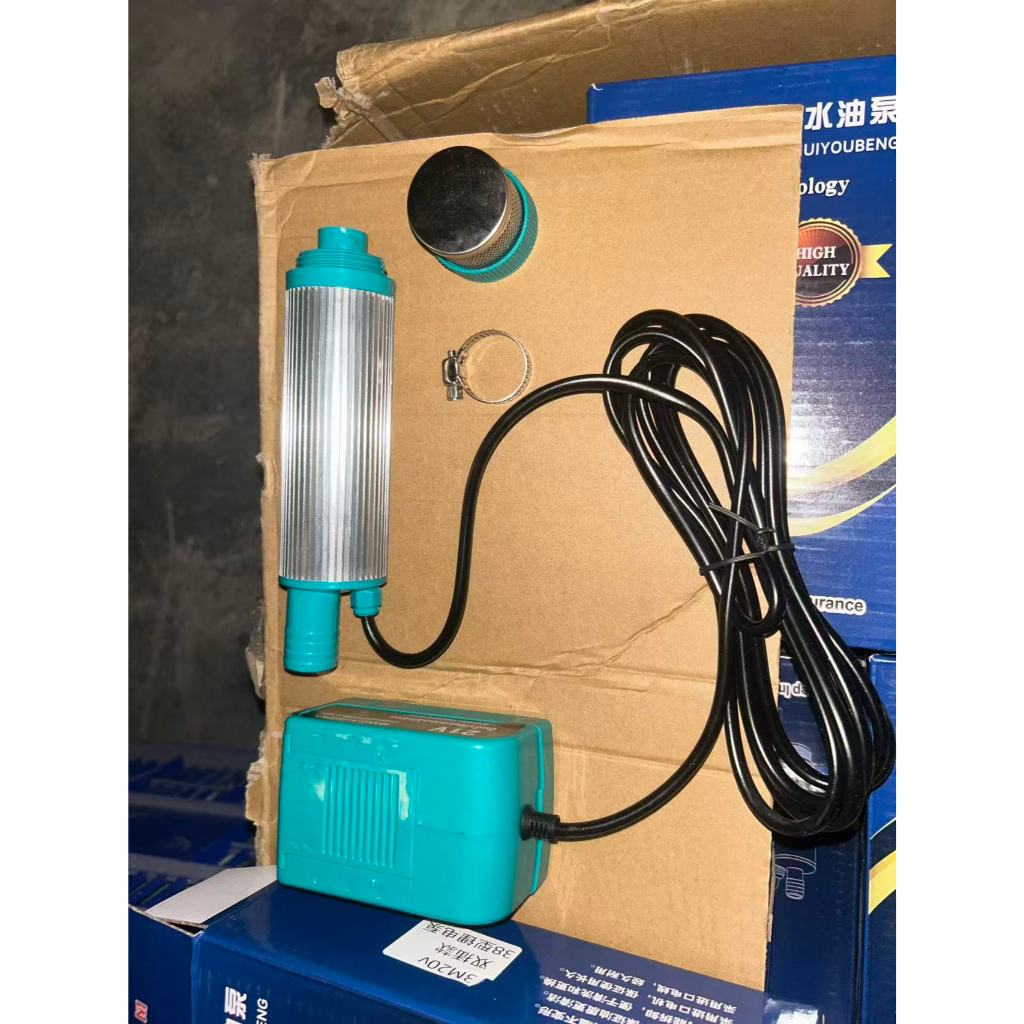 ปั๊มจุ่มไฟฟ้า 21V 1500W ปั๊มดูดน้ำมันดีเซล ปั๊มดูดน้ำ แบบพกพามินิ (ไม่ควรใช้กับน้ำมันเบนซิน) Makita/Osuka ทั่วไป