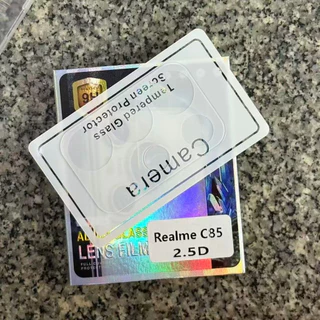 ฟิล์มกระจกเลนส์กล้อง เลนส์ใส สำหรับ Realme C85 5G ตรงรุ่น กันรอยเลนส์กล้อง