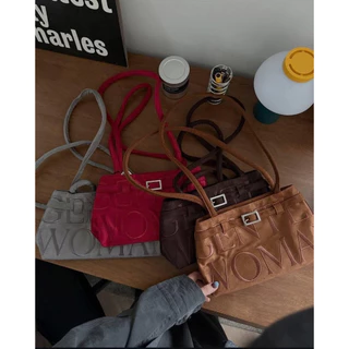 💯รุ่นใหม่ล่าสุด🥳🔥แท้ Gentlewoman Suede Ballerina Bag กระเป๋าผ้า กระเป๋านักบัลเล่ย์ สะพายไหล่ แท้ gentlewomen กระเป๋า