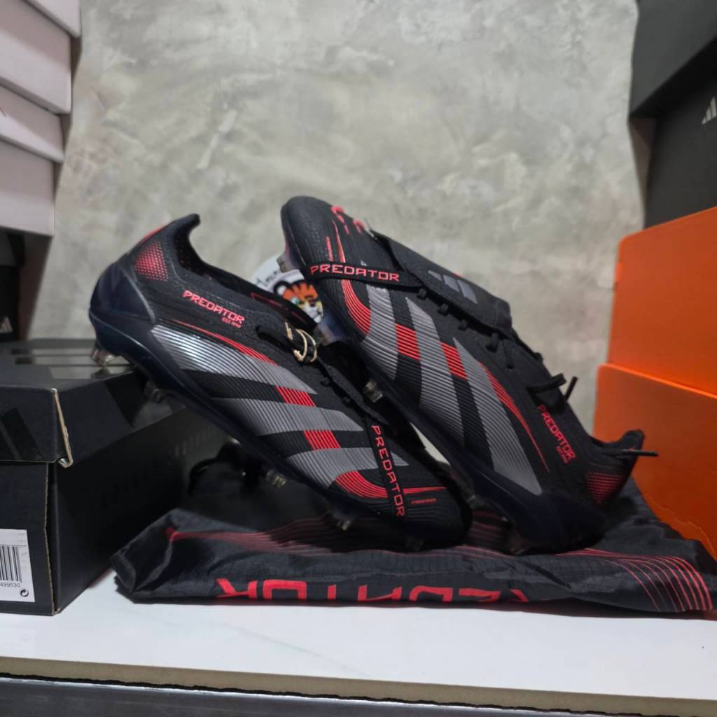 Predator ท็อปสายลัดลิ้น ADIDAS PREDATOR ELITE FT FG รองเท้า ฟุตบอล อดิดาส ของแท้ มือ1 ID8964 - รูปที่ 6