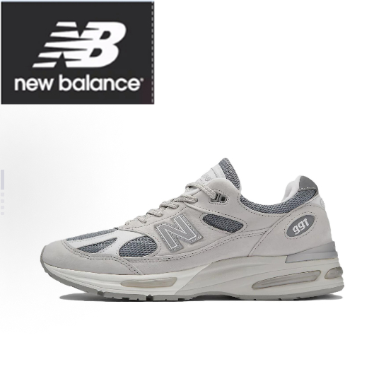 New Balance NB 991 V2 Low cut Rice Grey  ของแท้ 100 %