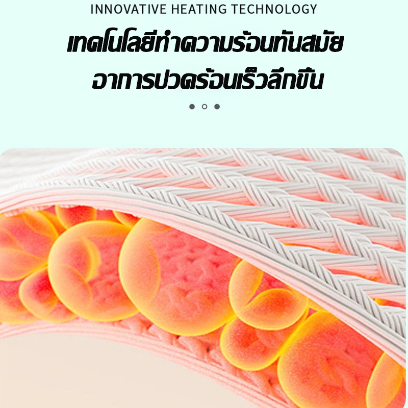 🔥รับประกัน3ปี🔥หมอนนวดไฟฟ้า ปรับได้3ระดับ การอุ่นได้ดี หมอนนวดไหล่ ประคบร้อนพร้อมการนวดแบบ 3D สองทิศทาง - รูปที่ 7