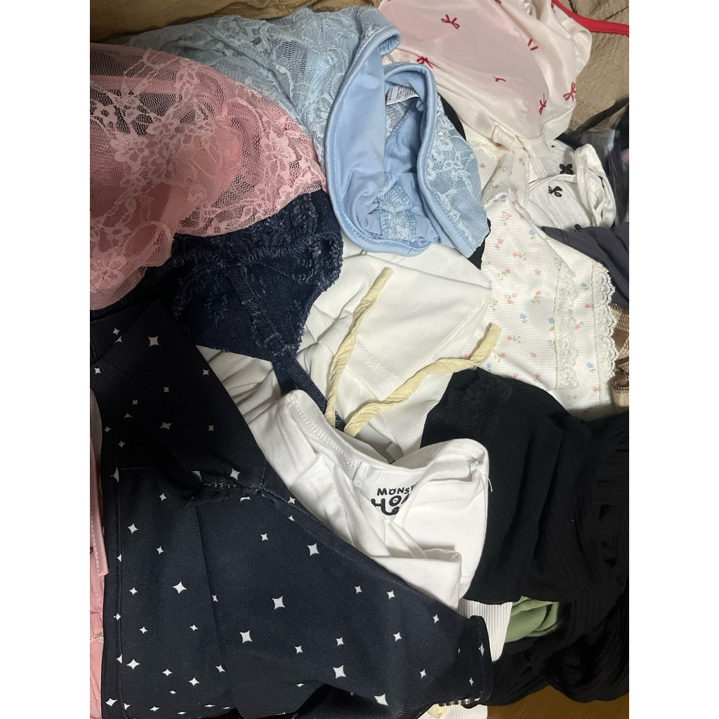 เสื้อครอป,งานเวียดและงานเสื้อ 2 ชิ้น👚
