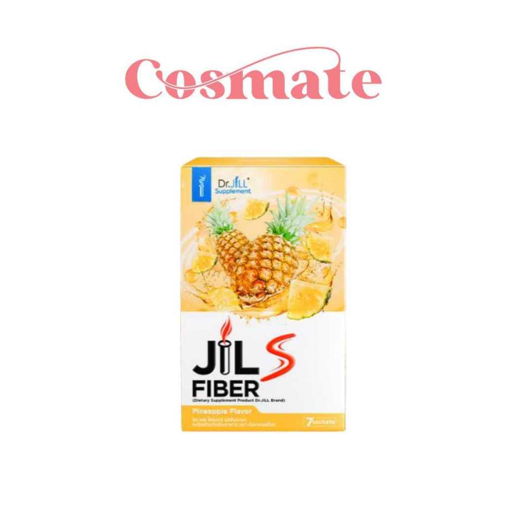 JiL S Fiber จิลเอสไฟเบอร์ Dr.JiLL ดร.จิล 1 กล่องมี 7 ซอง ปรับสมดุล ขับถ่ายง่าย