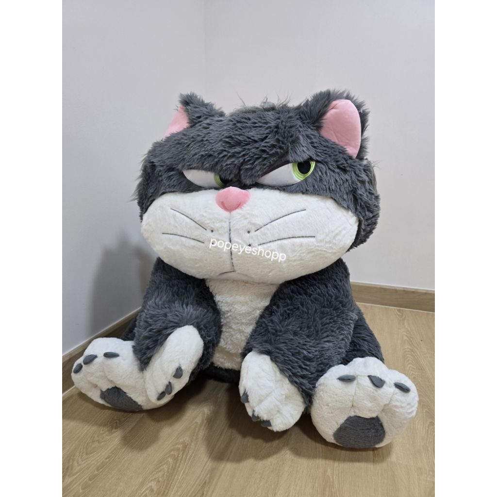 พร้อมส่ง ผ้าห่ม แมวลูซิเฟอร์ ยักษ์ ตุ๊กตาตัวใหญ่+ผ้าห่ม สูง 32 นิ้ว หายากมากๆๆ