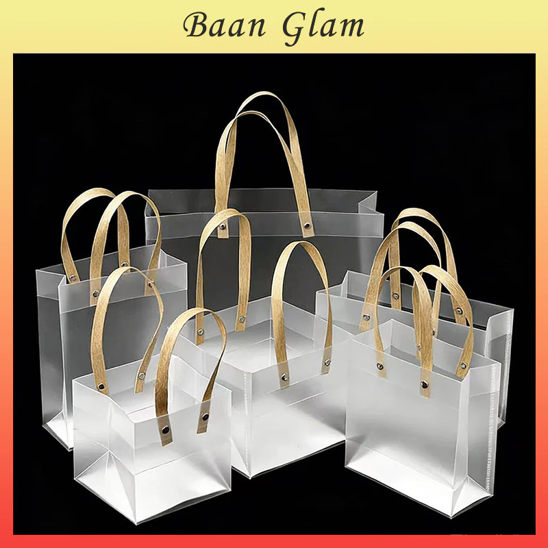 ✅พร้อมส่ง✅ถุงพลาสติกใสPVC สําหรับใส่ขนม ลูกอม ของขวัญวันเกิด งานแต่งงาน