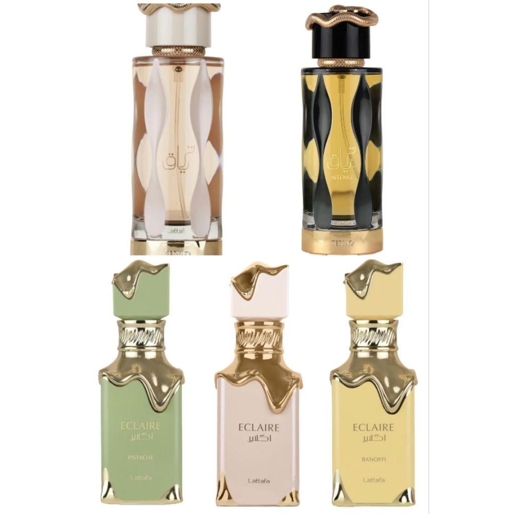 Lattafa Eclaire, Banoffi, Pistache, Teriaq Intense 2ml 5ml 10ml Decant