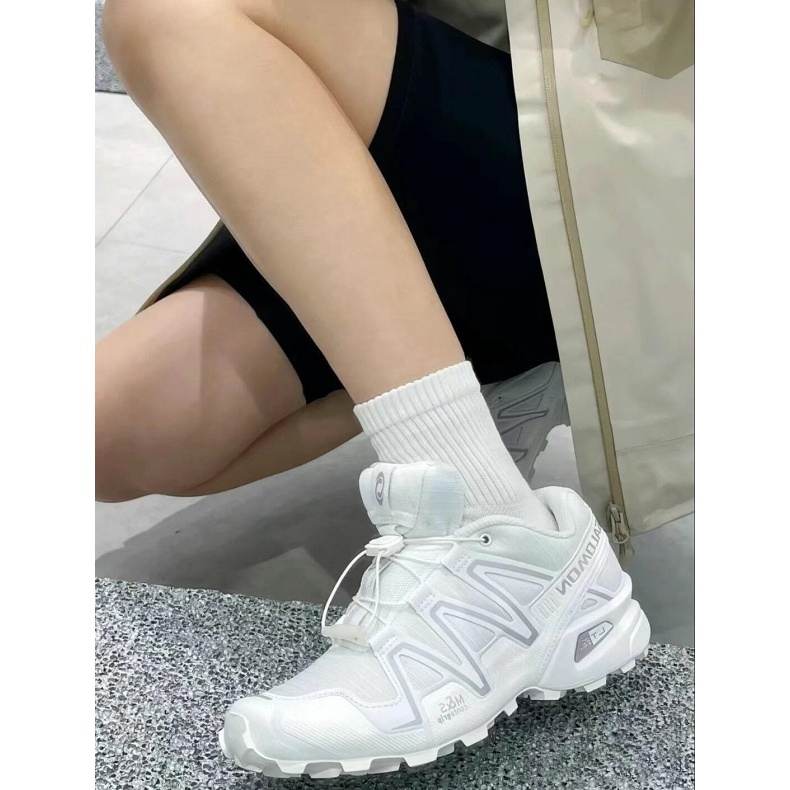 🔥（แท้ 100%）✅ SALOMON Speedcross 3 รองเท้ากีฬาทรงต่ำ ลดแรงกระแทก ทนทานสุด Unisex - รูปที่ 2