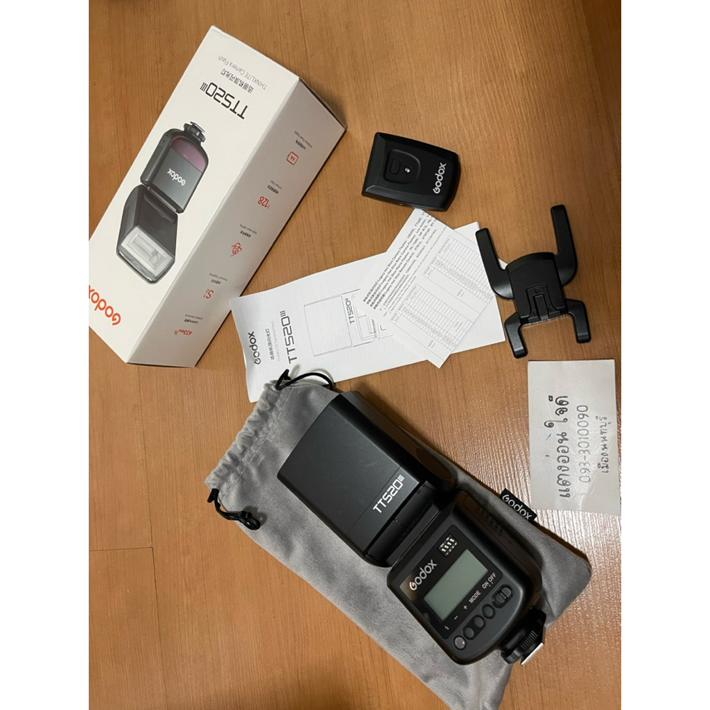 flash godox tt520iii แฟลช
