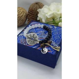 สร้อยข้อมือมงคล เหรียญไท้ซุ่ย หยินหยาง ปี่เซียะ เครื่องเตือน…