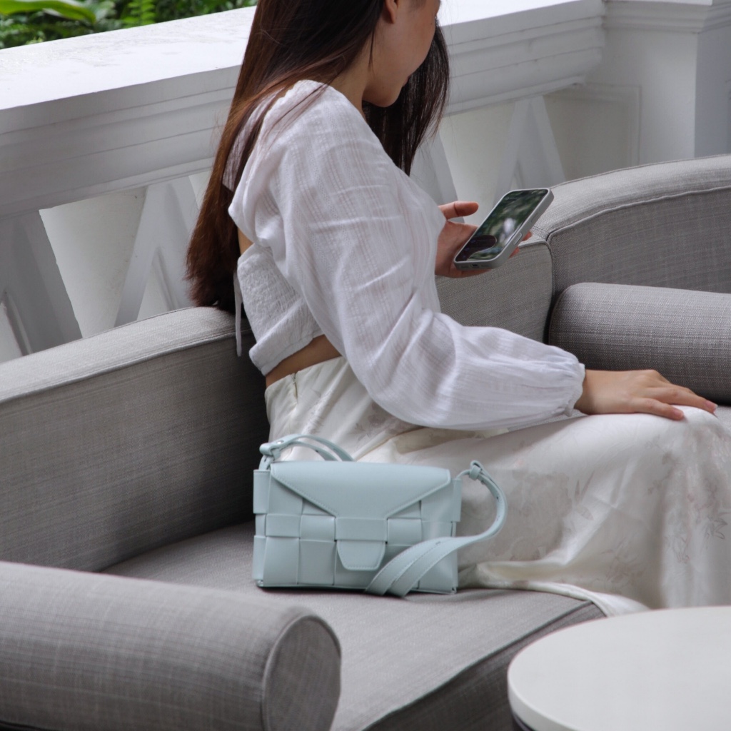 Tessa Genuine Leather (Smooth) กระเป๋าหนังแท้ ปรับสายได้ | Curà - Curated Attitude - รูปที่ 6