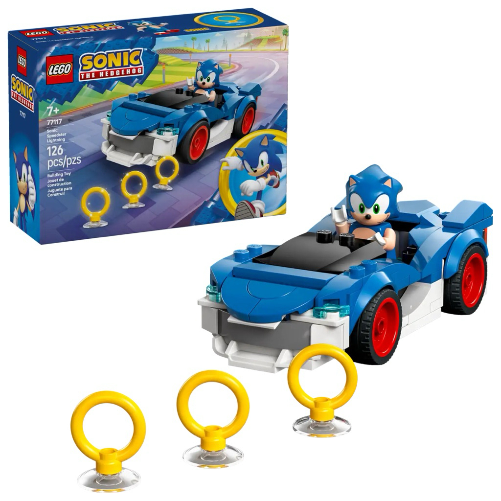 Lego Sonic: 77117 Speedster Lightning ราคา ถูกที่สุด ดีลบีเคเค
