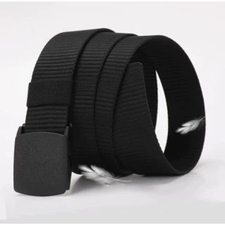 KD08 เข็มขัดแฟชั่น ผู้ชายแบบทหารล็อกอัตโนมัติ ทำจากผ้าไนลอนคุรภาพ Nylon Military Tactical Men Belt With Plastic Buckle