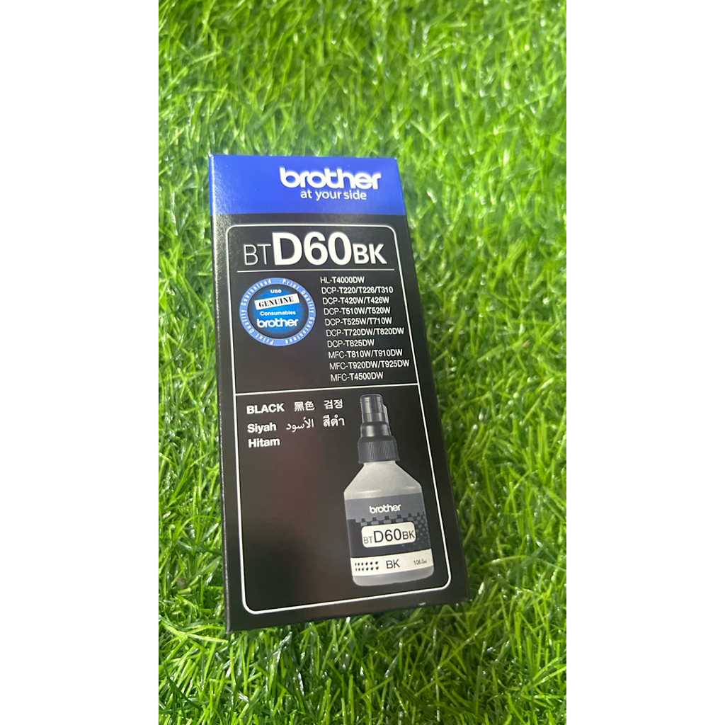 หมึกเติม Brother BT D60BK แท้100%