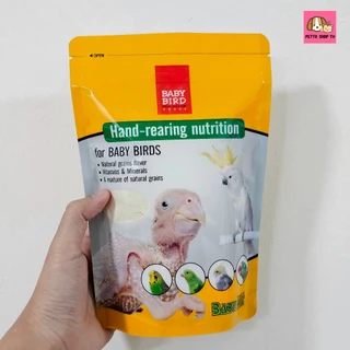 พร้อมส่ง!! 250กรัม /ถุงเล็ก อาหารนกลูกป้อน BABY​ BIRD เพื่อเตรียมความพร้อมของลูกนกที่ช่วยในการเจริญเติบโต