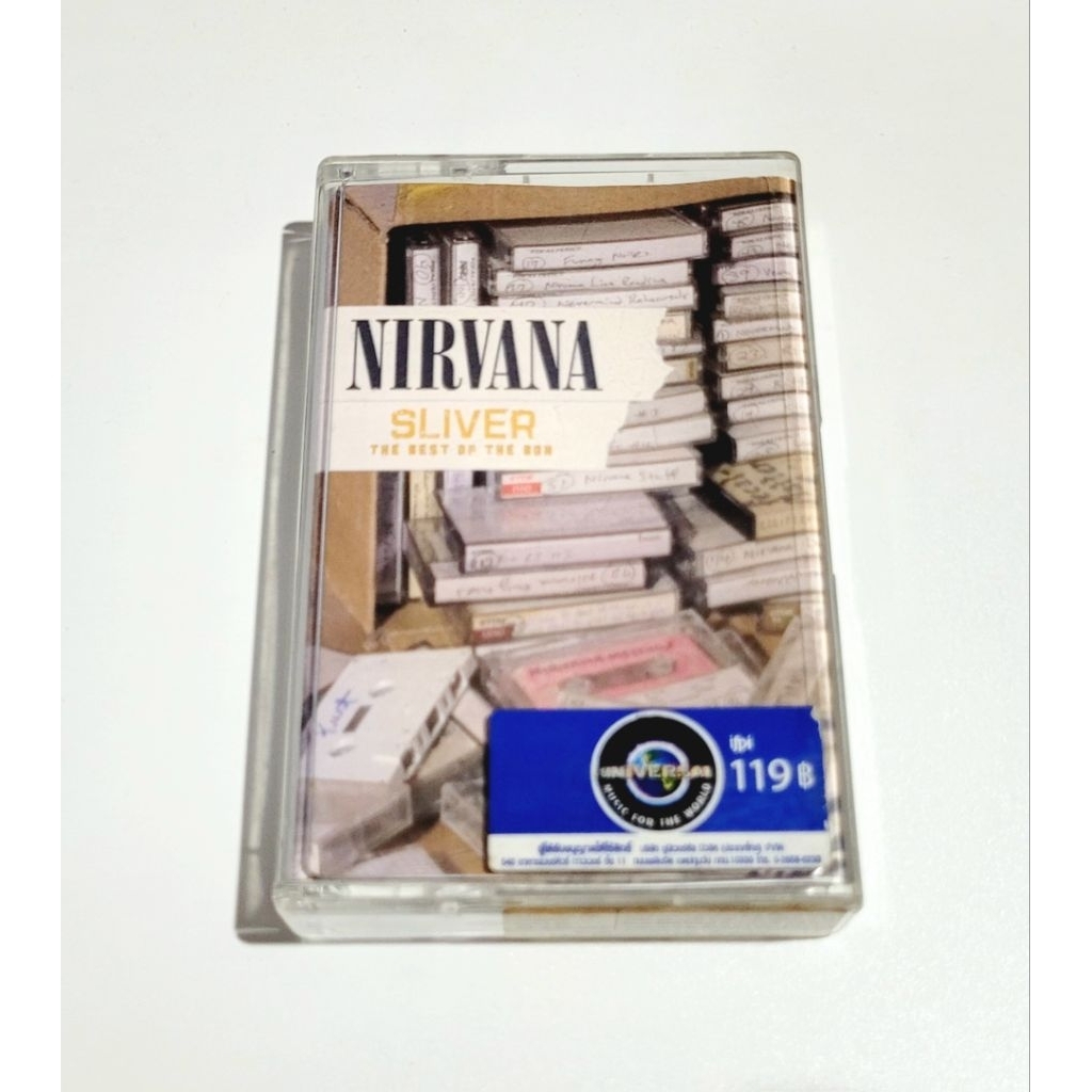 เทปเพลง Cassette Tape Nirvana - Sliver : The Best Of The Box (2005)