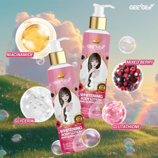GEEGEe' จีจี้ กลูต้าซี นีออน บีบีโลชั่น ผิวกระจ่างใส ไม่วอก กันน้ำ กันเหงื่อ
