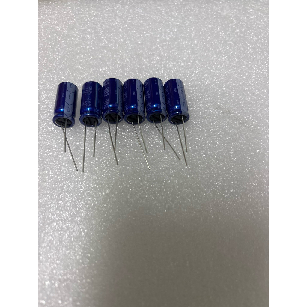 C1000uf/25vยี่ห้อELNA85’Cจำนวน6ตัวใหม่แท้แท้