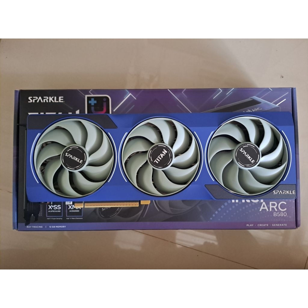(มือสอง มีประกันศูนย์) SPARKLE Arc B580 TITAN OC 12Gb GDDR6