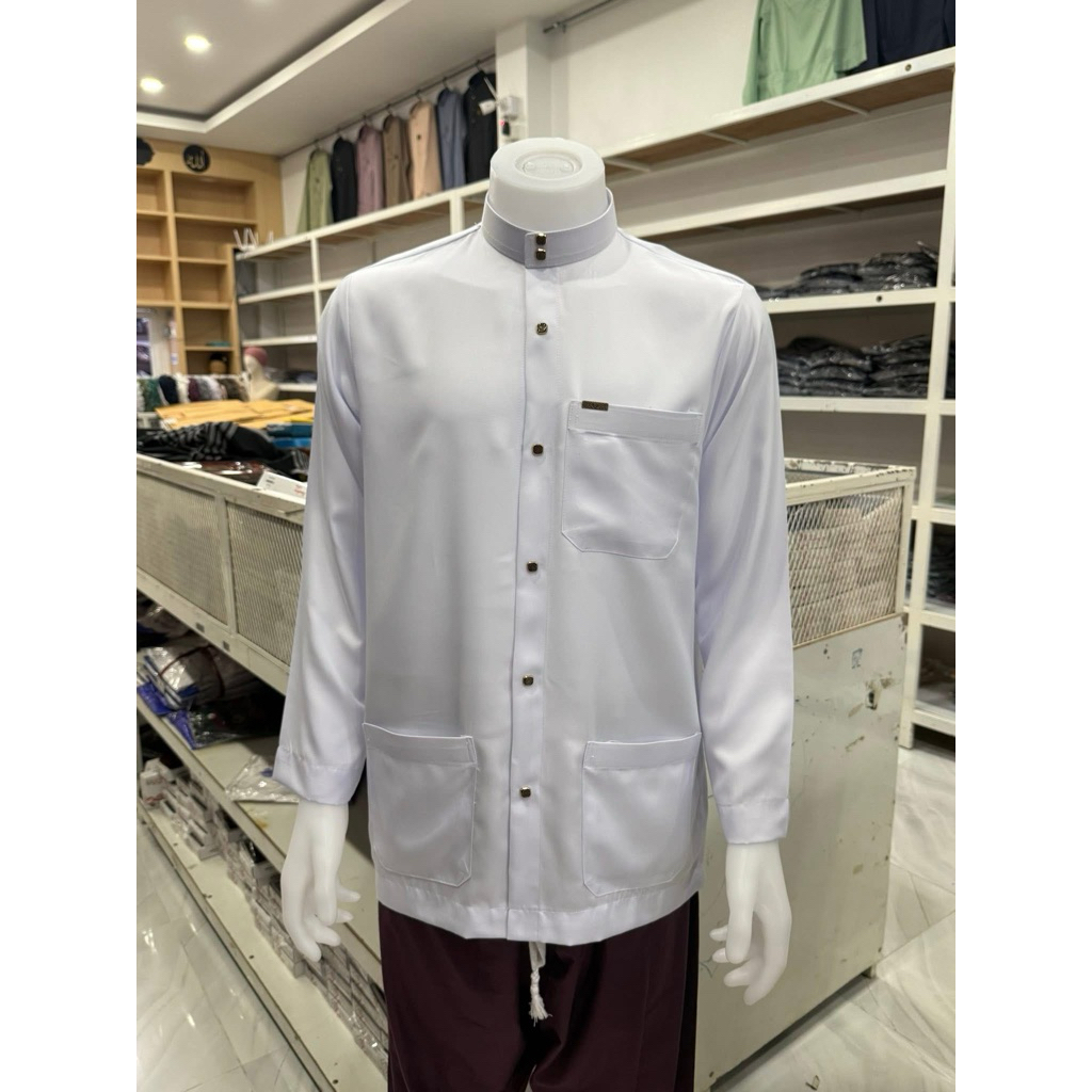 เสื้อกุรงผ่ากลางรุ่น3กระเป๋าผ้าพัลมาเกรดเอ