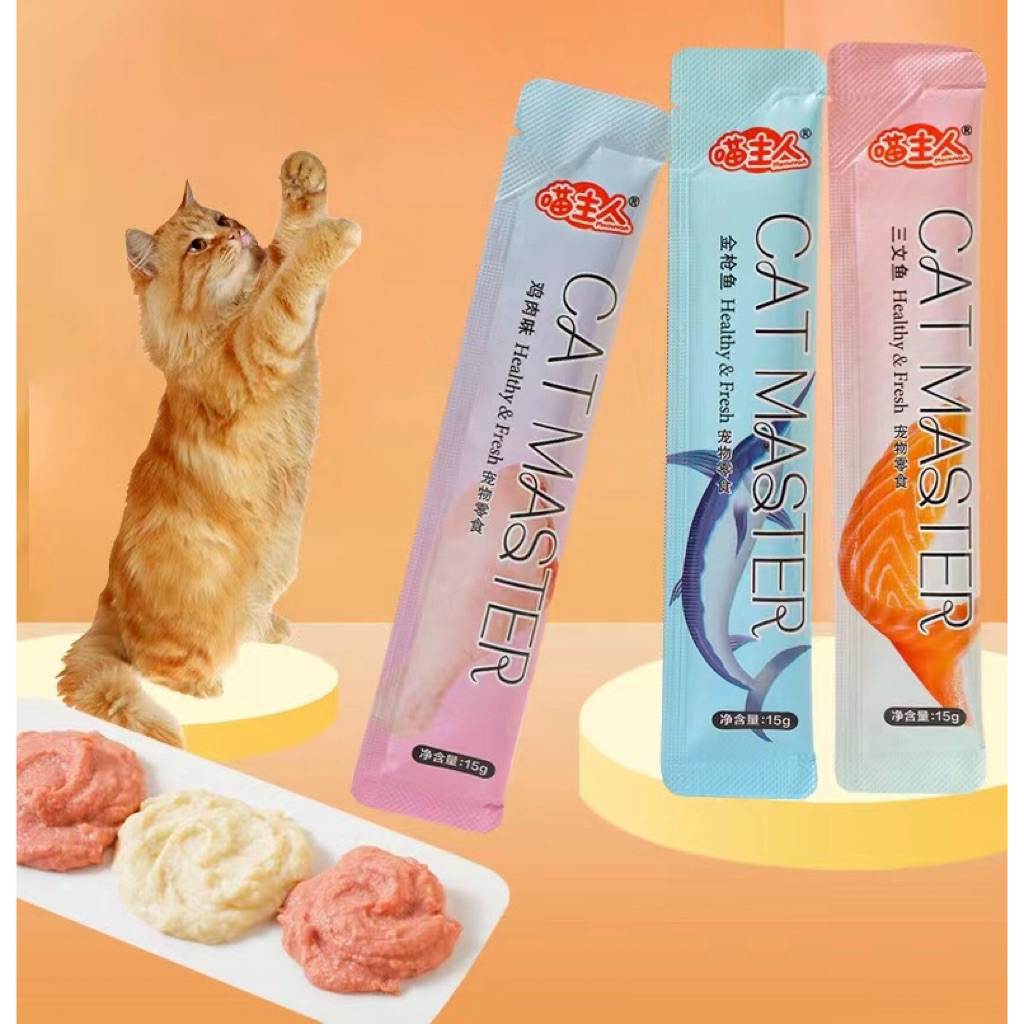 Cat Master 100 ชิ้น ขนมแมวเลีย