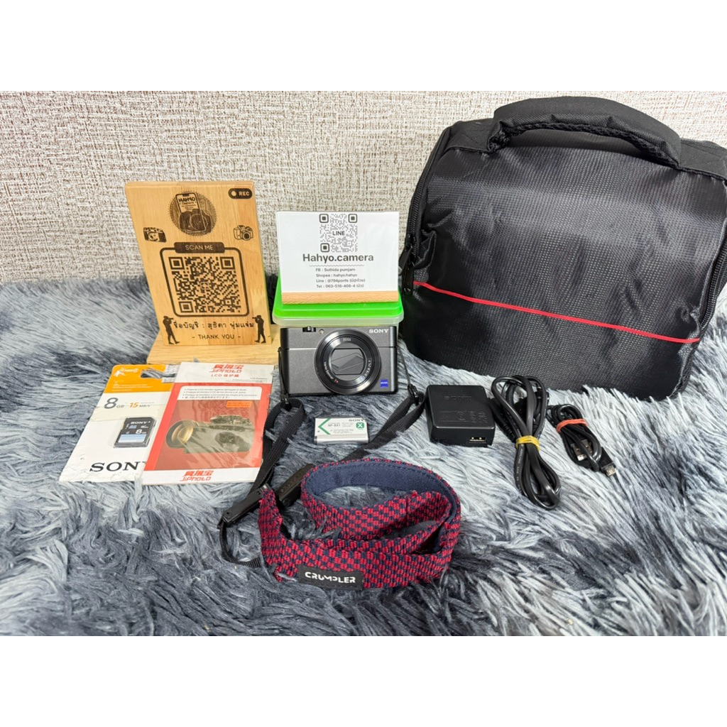 Sony rx100 m5a m5 มือสองหมดประกันอ่านรายละเอียดก่อนสั่ง 📸 มีบริการส่งด่วน/ส่งทันทีใน กทม. 📸