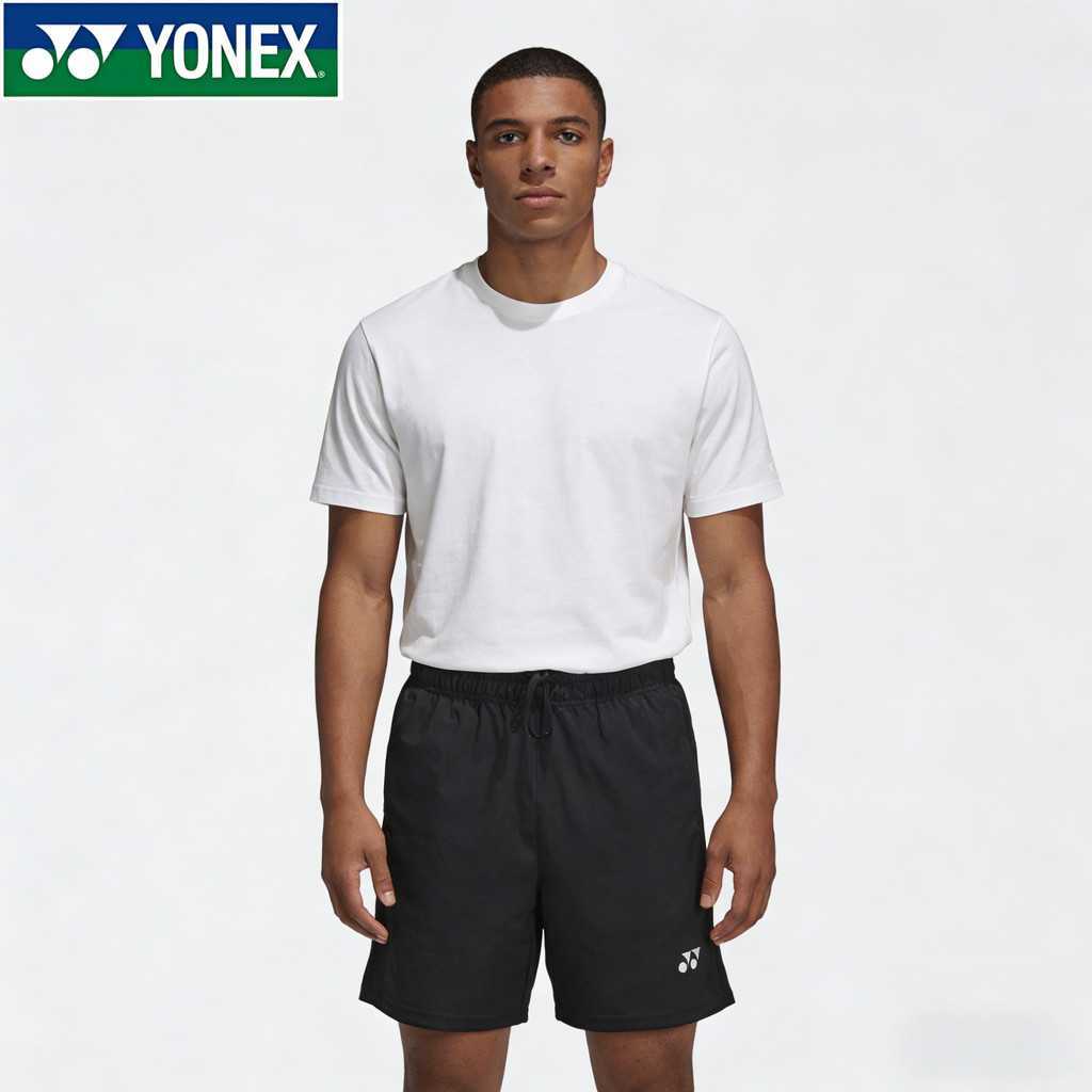 YONEX ชุดกีฬาแบบระบายอากาศ ชุดแข่ง ชุดแบดมินตัน ชุดฝึกซ้อมแห้งเร็ว ชุดกีฬา ชาย-หญิง กางเกงกีฬา ขาสั้